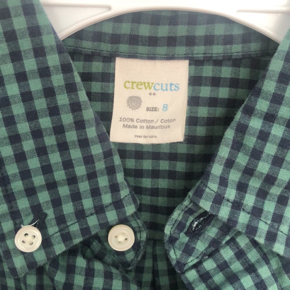 Crewcuts Long Sleeve Button Down Checkered Shirt - Picture 4 of 6